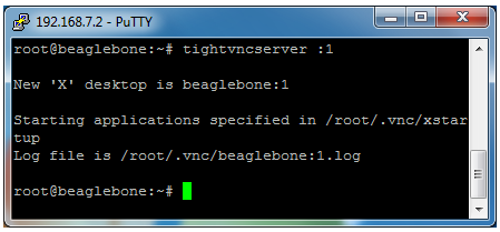 run tightvnc server linux